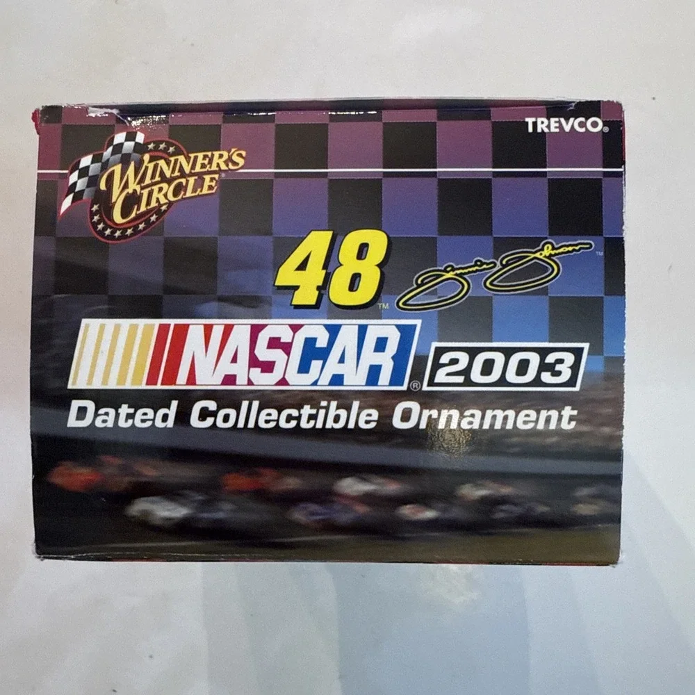 Winner's Circle Jimmy Johnson 2003 #48 Christmas Ornament